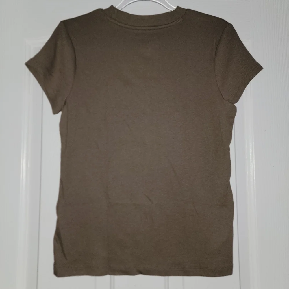 a new day Short-Sleeve Crewneck Tee in Brown - Picture 2 of 3